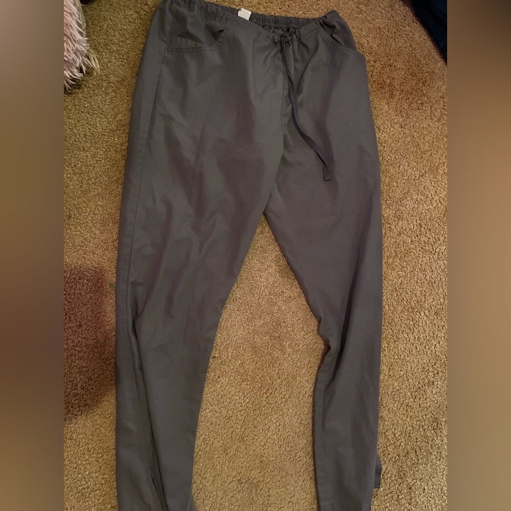 Grey scrubs
